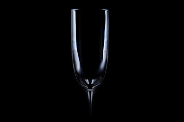 Proseccoglas leer