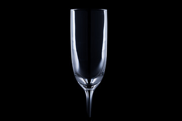 Proseccoglas leer