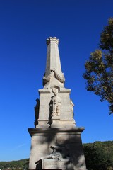 Fototapeta na wymiar Monument aux morts guerre 1870 /1871.