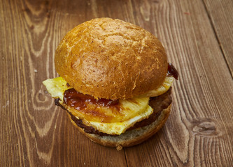 Bacon Hawaiian Turkey Burgers