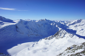 Skiing panorama
