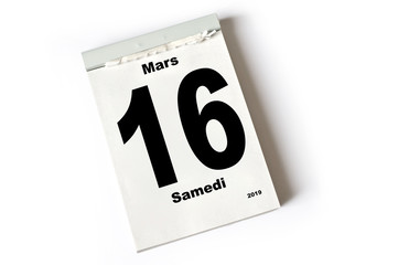 16. Mars 2019