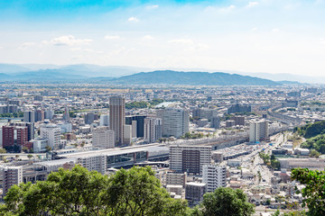 Fototapeta premium 都市風景 熊本市