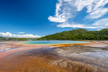 Grand Prismatic Spring in Yellowstone