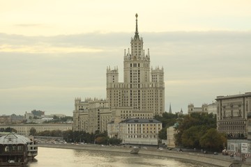 Fototapeta na wymiar Stalin skyscraper