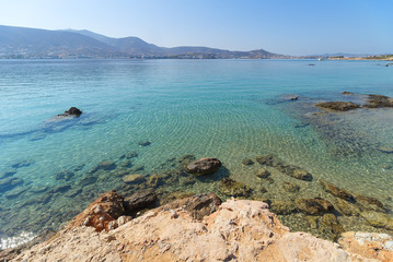 Marcello beach - Cyclades island - Paroikia (Parikia) Paros - Greece