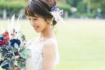 Naklejka premium 花嫁