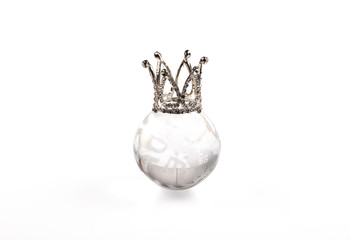 Crown of glass globe