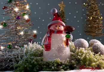 Obraz premium snowman