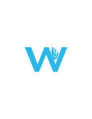 w
logo
letter