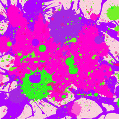 Paint splashes background