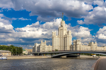 Высотное здание на Котельнической набережной. Москва