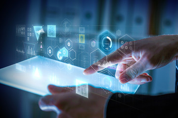 Global communication and networking. 3d rendering