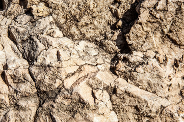 Broken large stone. Beautiful stone textured background