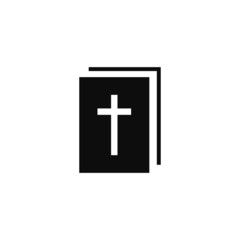 Obraz premium bible icon vector