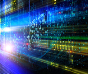 Colorful firework display over city on beach. Firework celebration sparkling in midnight sky,