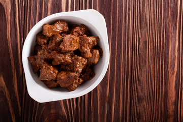 Beef liver stew
