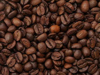 Many coffee beans