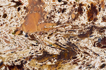 Abstract background for text or image. Ebru technique. Modern art. Marbled paper. Marbleized effect. Marble paper texture. Brown.