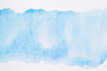 blue watercolor stain