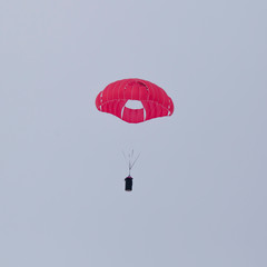 parachute on the white background