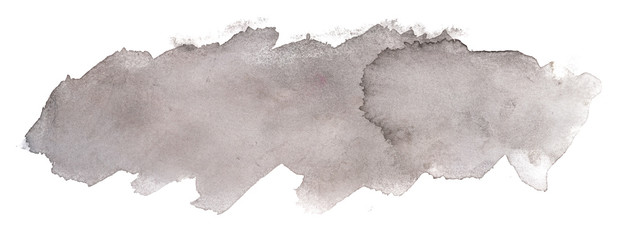 brown watercolor stain