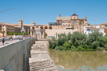Puente Romano, Córdoba, Andalusien, Spanien