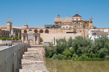 Puente Romano, C&oacute;rdoba, Andalusien, Spanien