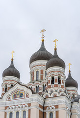 Fototapeta na wymiar Alexander-Newski-Kathedrale in Tallinn