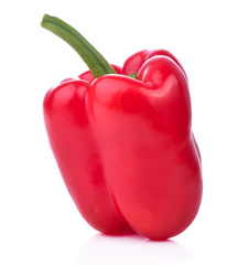 pepper sweet red  isolated on a white background