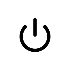 Power vector icon isolated on background. Trendy sweet symbol. Pixel perfect. illustration EPS 10.