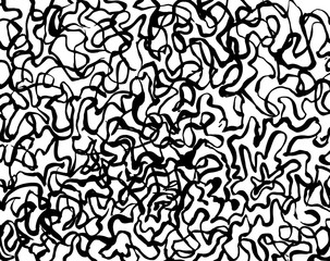 Brush pattern. Grunge background. Vector.