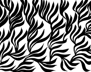 Obraz premium Brush pattern. Grunge background. Vector.