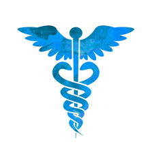 Medical Icon - Caduceus - Rod of Hermes - 230086513