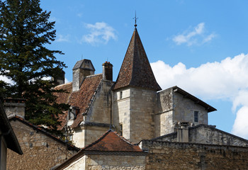 Fototapeta premium Toitures château