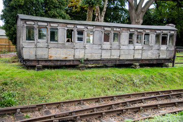 Obraz premium Steam Train Museum - Norfolk, England
