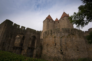 Fototapeta premium Festungsstadt Carcassonne in Frankreich
