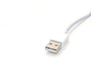 White USB Cable