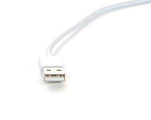White USB Cable