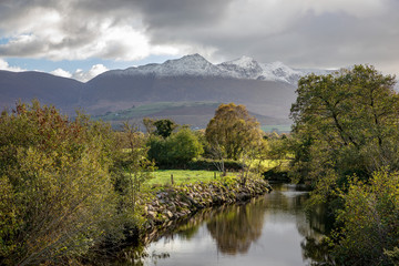 Macgillycuddy's Reeks. Kerry, Ireland
