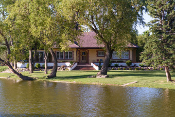 house on the river