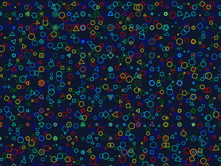 背景　パターン　ランダム　多角形