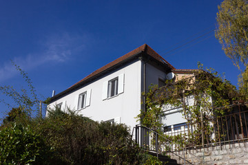 facades of private homes