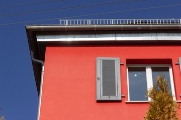 facades of private homes