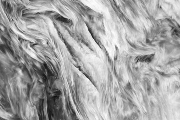 Abstract Black-and-white background. Texture natural Mineral. Crystal. Macro