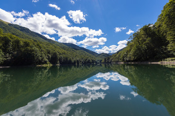 Fototapeta premium Lake Biogradska Gora National Park Montenegro