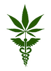 Medical Marijuana Symbol - 230096761