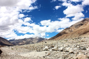 landscape in the mountains