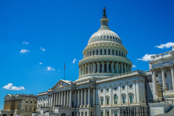 Obraz premium アメリカ合衆国議会議事堂（United States Capitol）１２２