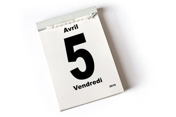 5. Avril 2019